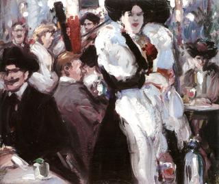 In the Café d'Harcourt