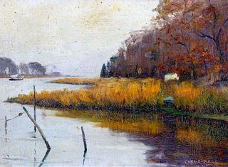 Grey November, Founders' Landing, Southold, Long Island, USA