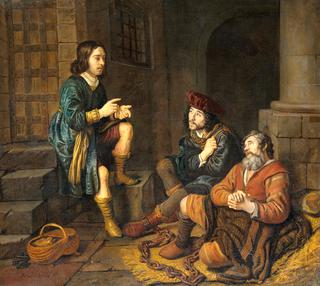 Joseph Interprets the Dreams of the Baker and the Butler