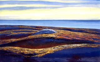 Lone Rock and Sea