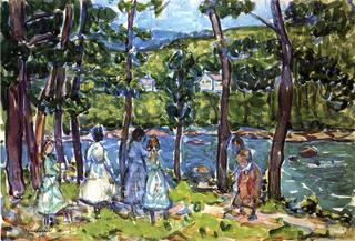 Girls on the Riverbank