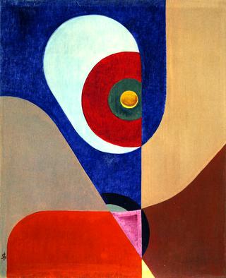 Composition with Yellow Ball
