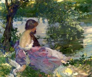 Resting By The Riverbank