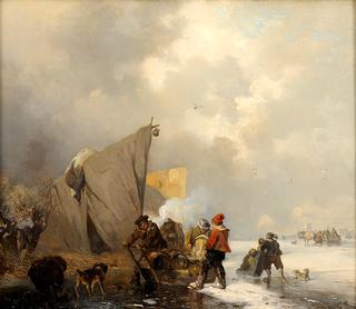 Winter Bustle on the River