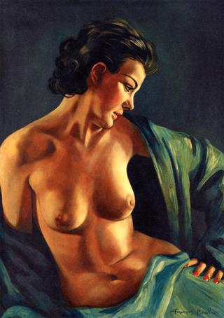 Woman in a Green Shawl