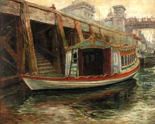 Sketch for 'The Lord Mayor's Barge'