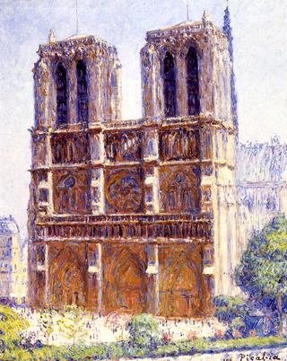Notre Dame, the Effect of Sunlight