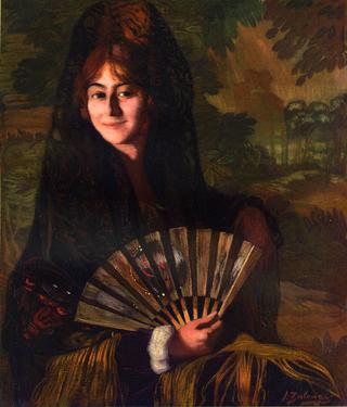 Woman with Fan