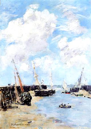 Trouville, the Jettys, Low Tide
