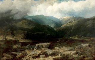 Deer Stalking in the Highlands, a Quiet Shot