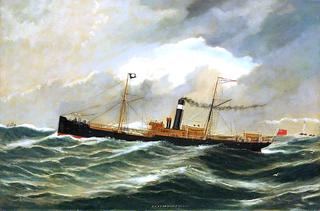 Steamship 'Ezardian' of Goole
