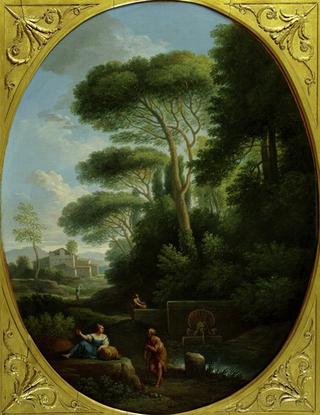 Landscape with a Fountain