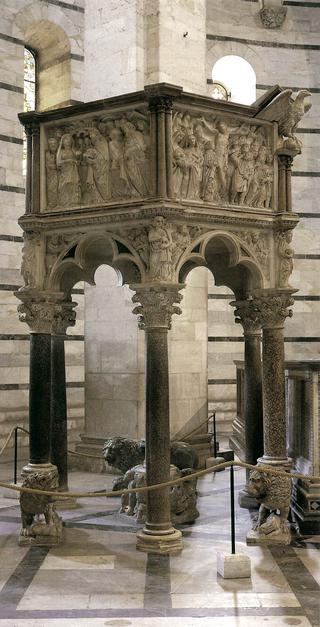 Pulpit of the Baptistery