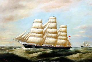 'Cutty Sark' Speaking 'E. S. Hocken'