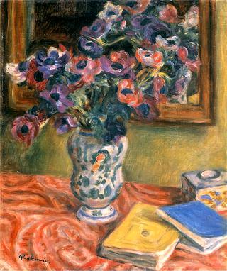 Anemones and books