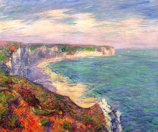 Cliffs at Fecamp in Normandy