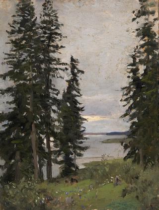Forest by the Lake