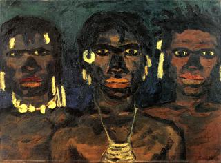 Tribesmen from New Guinea