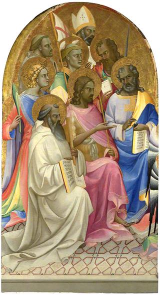 Adoring Saints (From San Benedetto Altarpiece)