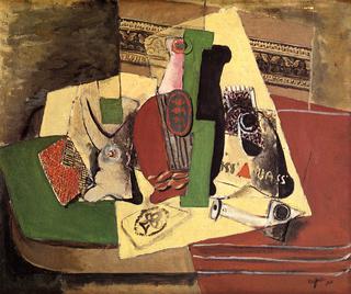 Still Life with a Bottle of Bass