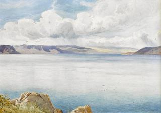The Sea of Galilee from Capernaum
