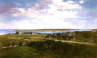 Panorama of the City of St. Augustine