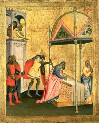 Saint Matthew with Scenes from His Life (Detail)