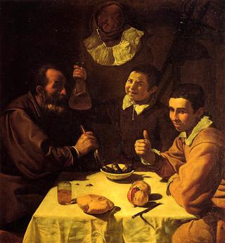 Three Men at a Table