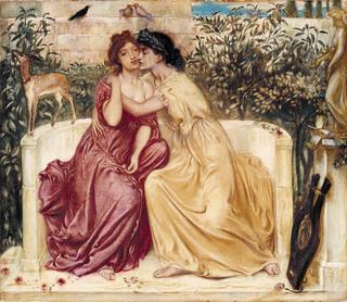 Sappho and Erinna in a Garden at Mytilene