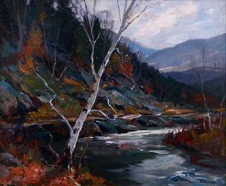 Hillside Along the River
