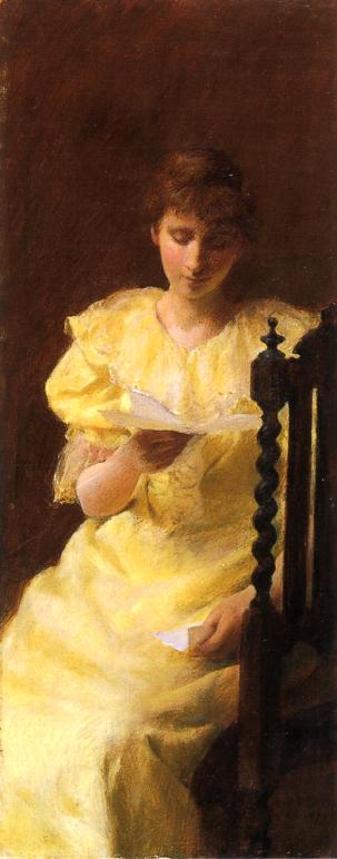 Lady in Yellow
