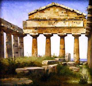 The Temple of Athena at Paestum