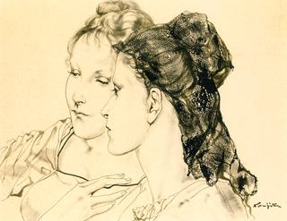 Women with a Mantilla