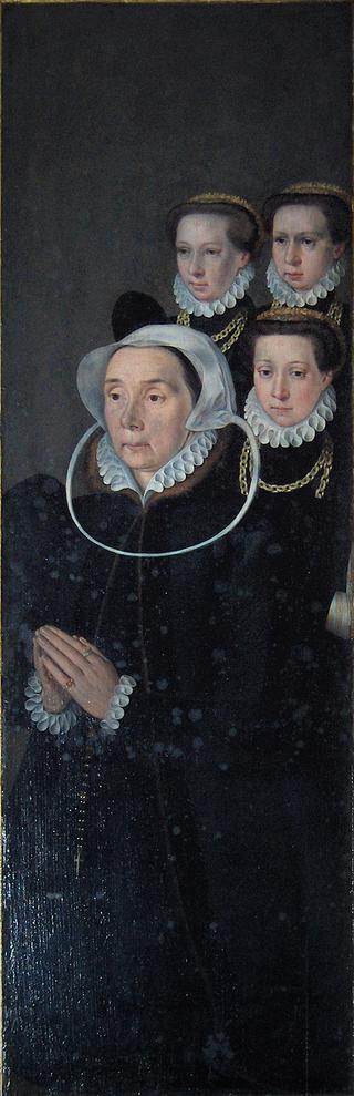 Petronella Heve and her three daughters