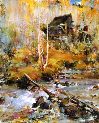 Landscape with a Stream