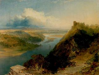 Arundel Castle, West Sussex, and Stream