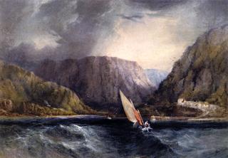 View of Lynmouth, Devonshire