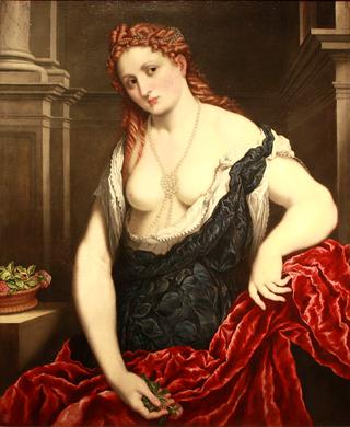 Portrait of a Woman with a Rose