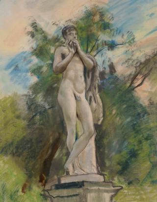 Faun Playing a Flute