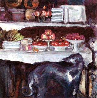 Still LIfe with Greyhound