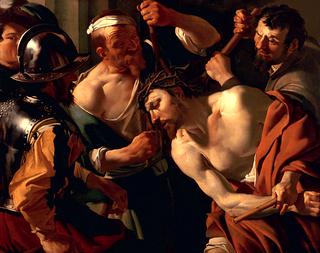 Christ with the crown of thorns