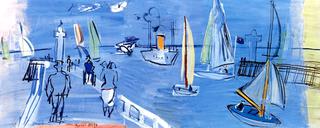 The Jetties with Sailboats