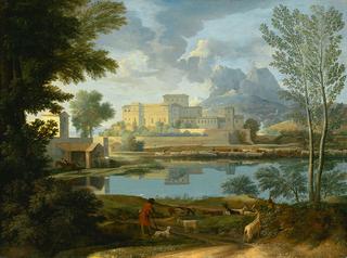 Landscape in calm weather