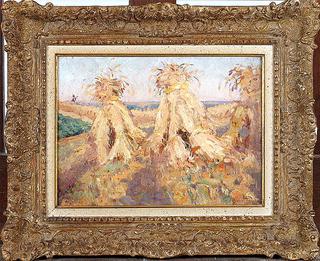 Haystacks, August at Neder-Over-Heembeek