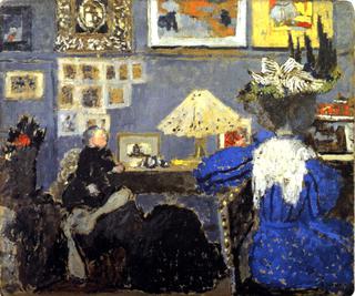 Woman in Blue