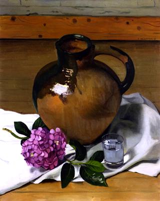 Jug and Hydrangea