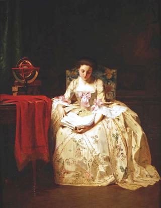 Young Woman Reading