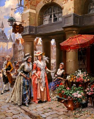 At the Flower Market