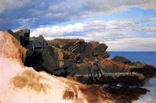 Rock Study at Nahant, Massachusetts