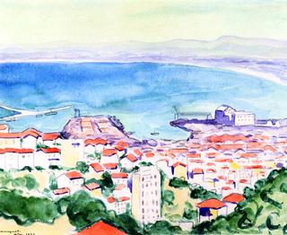 Algiers, The Harbor, View from the Heights